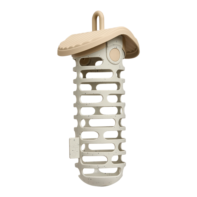 cosy suet ball feeder 10cm mushroom beige
